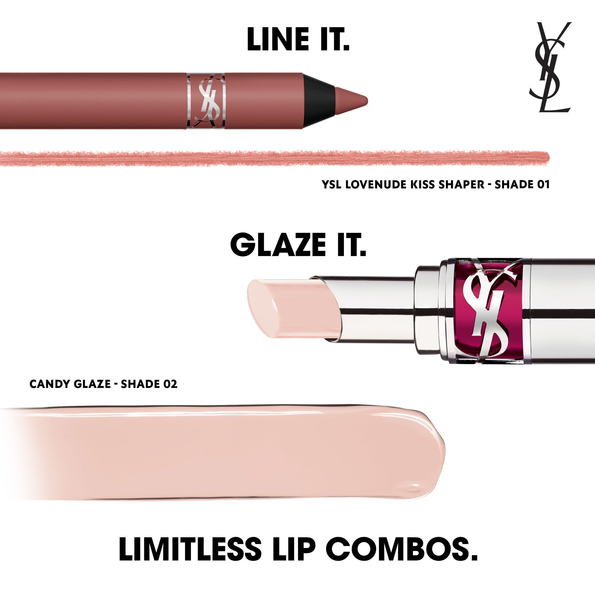 YSL LOVENUDE KISS SHAPER SCULPTING LIP LINER