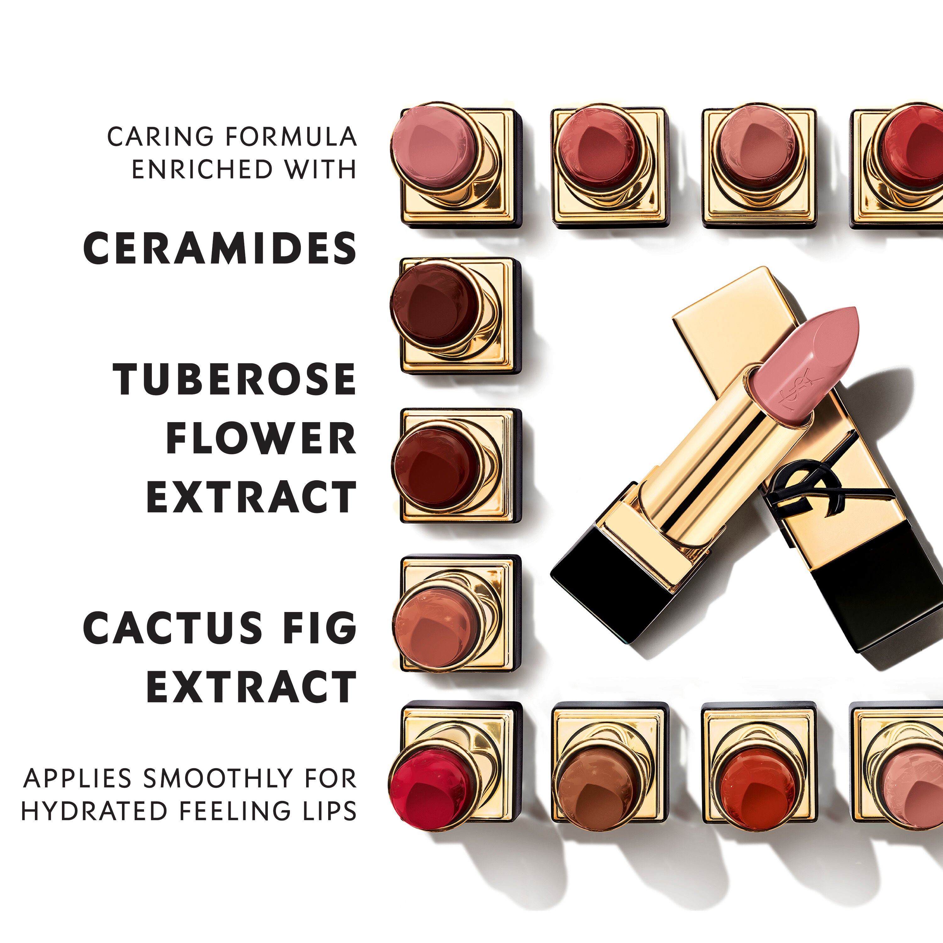 ROUGE PUR COUTURE CARING SATIN LIPSTICK