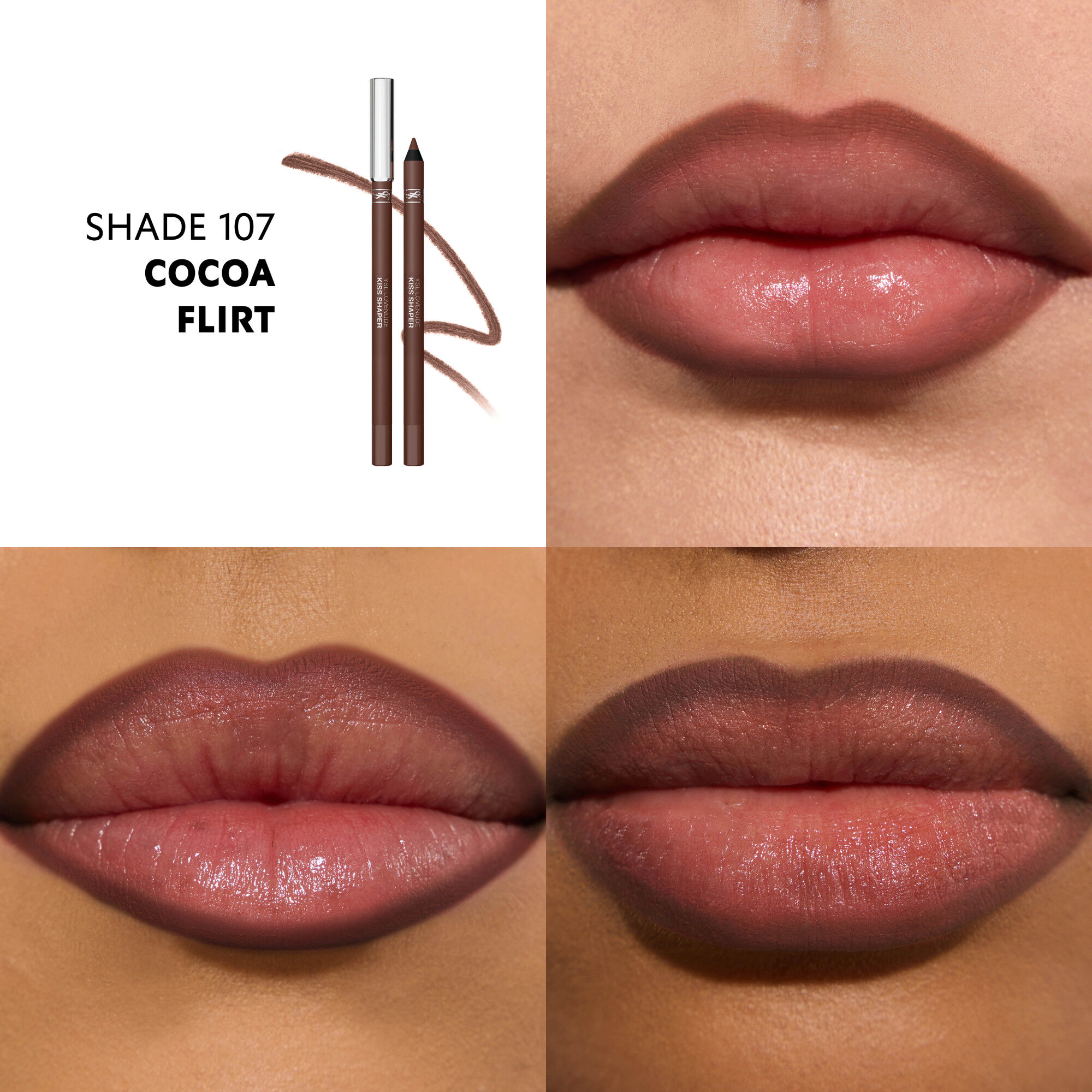 YSL LOVENUDE KISS SHAPER SCULPTING LIP LINER