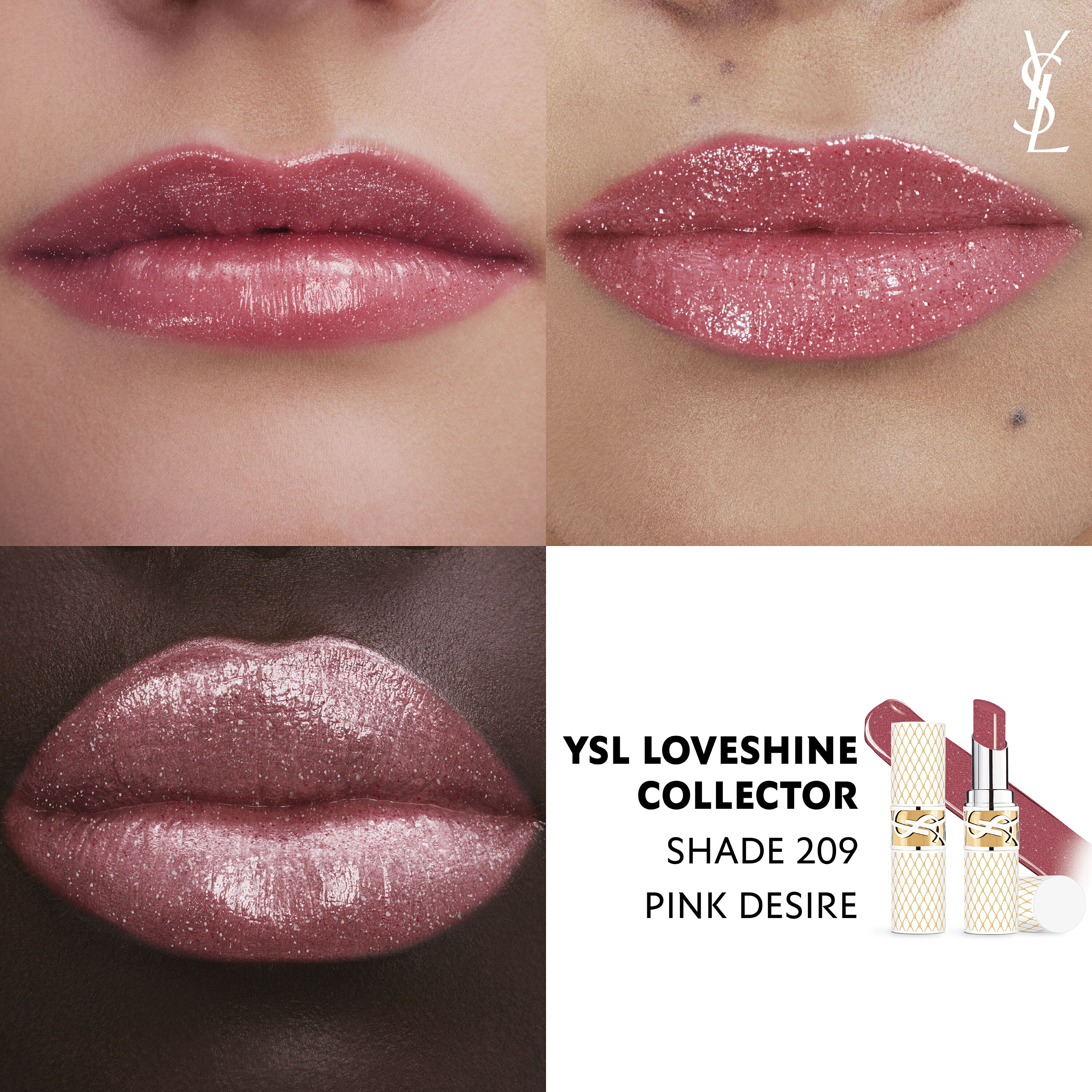 Ysl light pink lipstick 2025