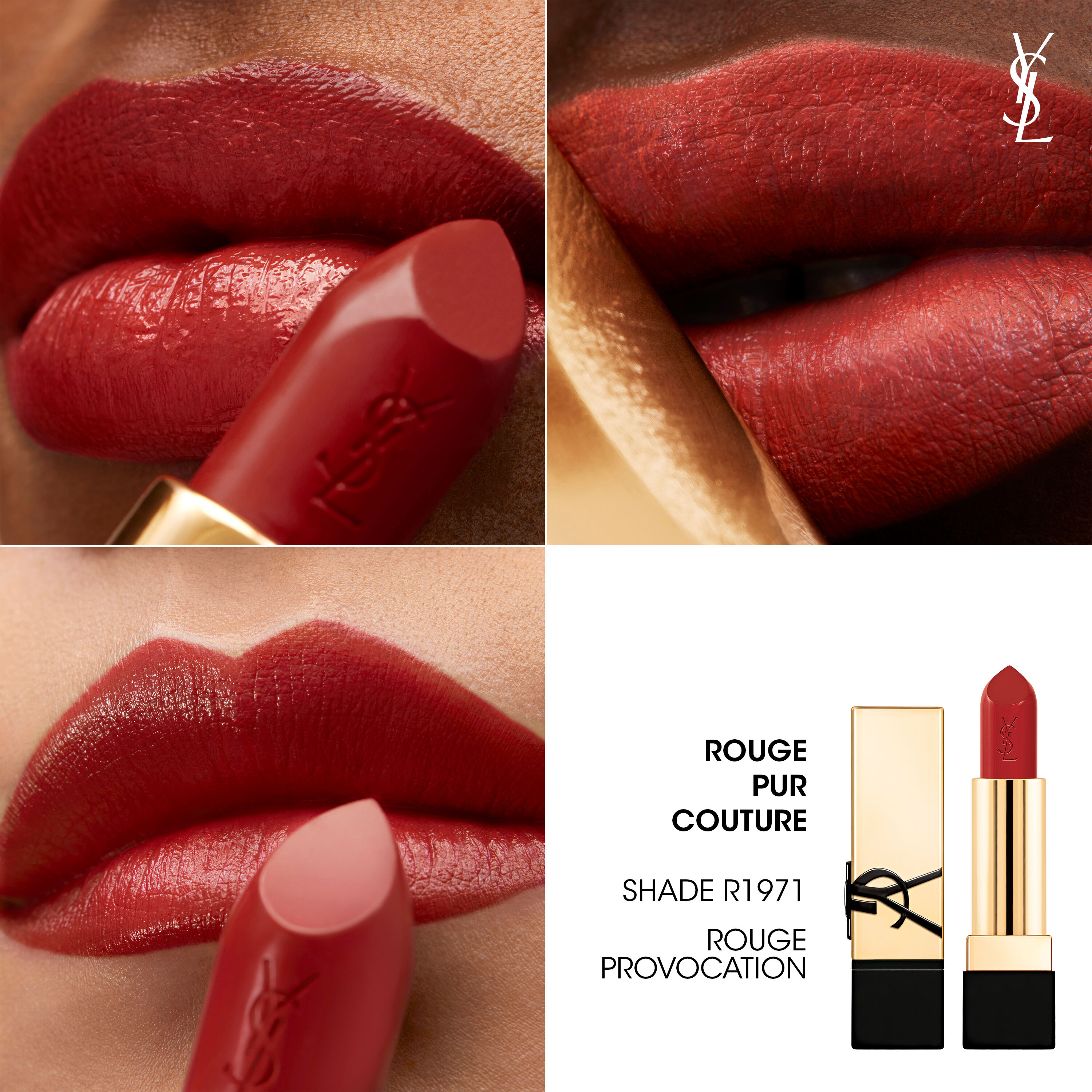 ROUGE PUR COUTURE CARING SATIN LIPSTICK