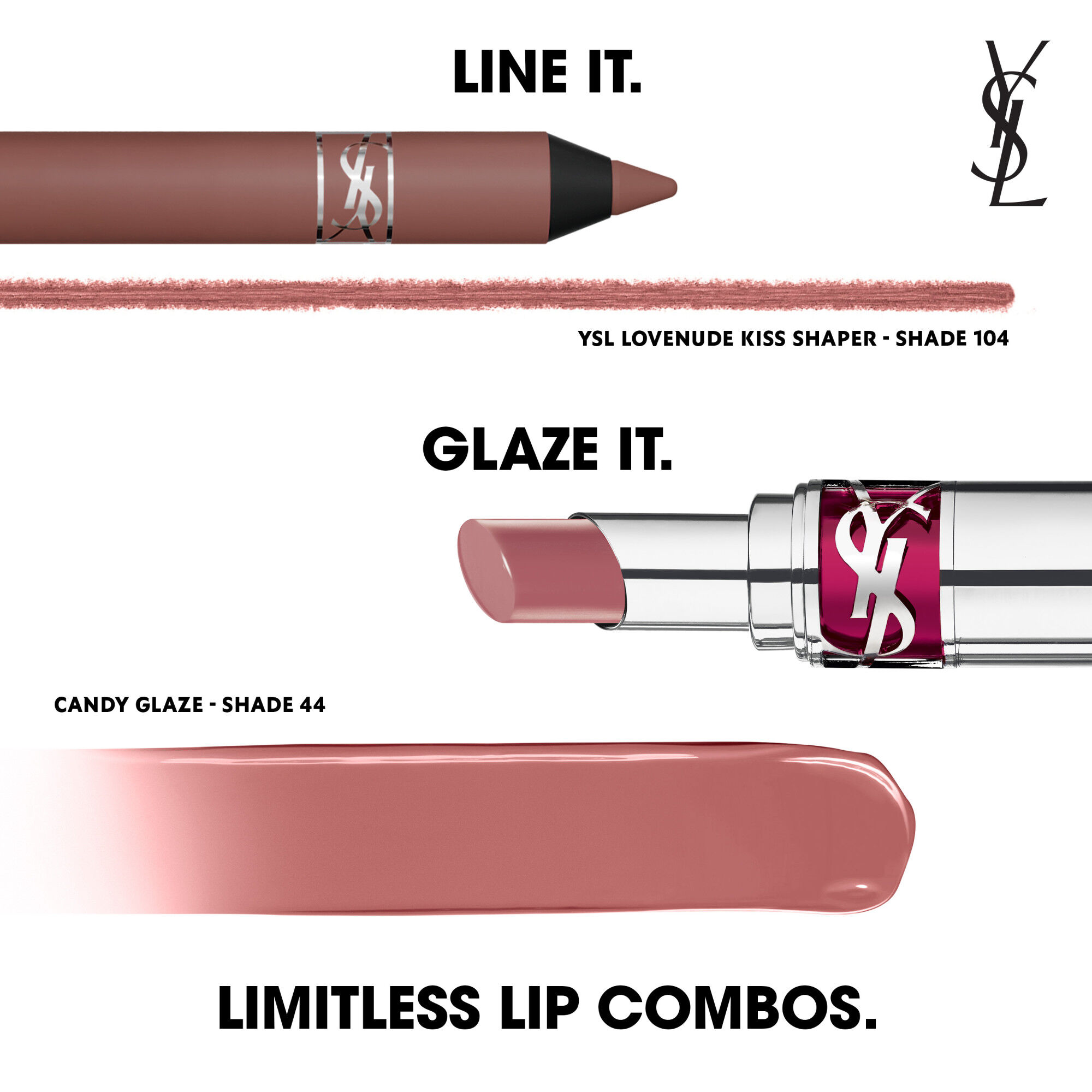 YSL LOVENUDE KISS SHAPER SCULPTING LIP LINER