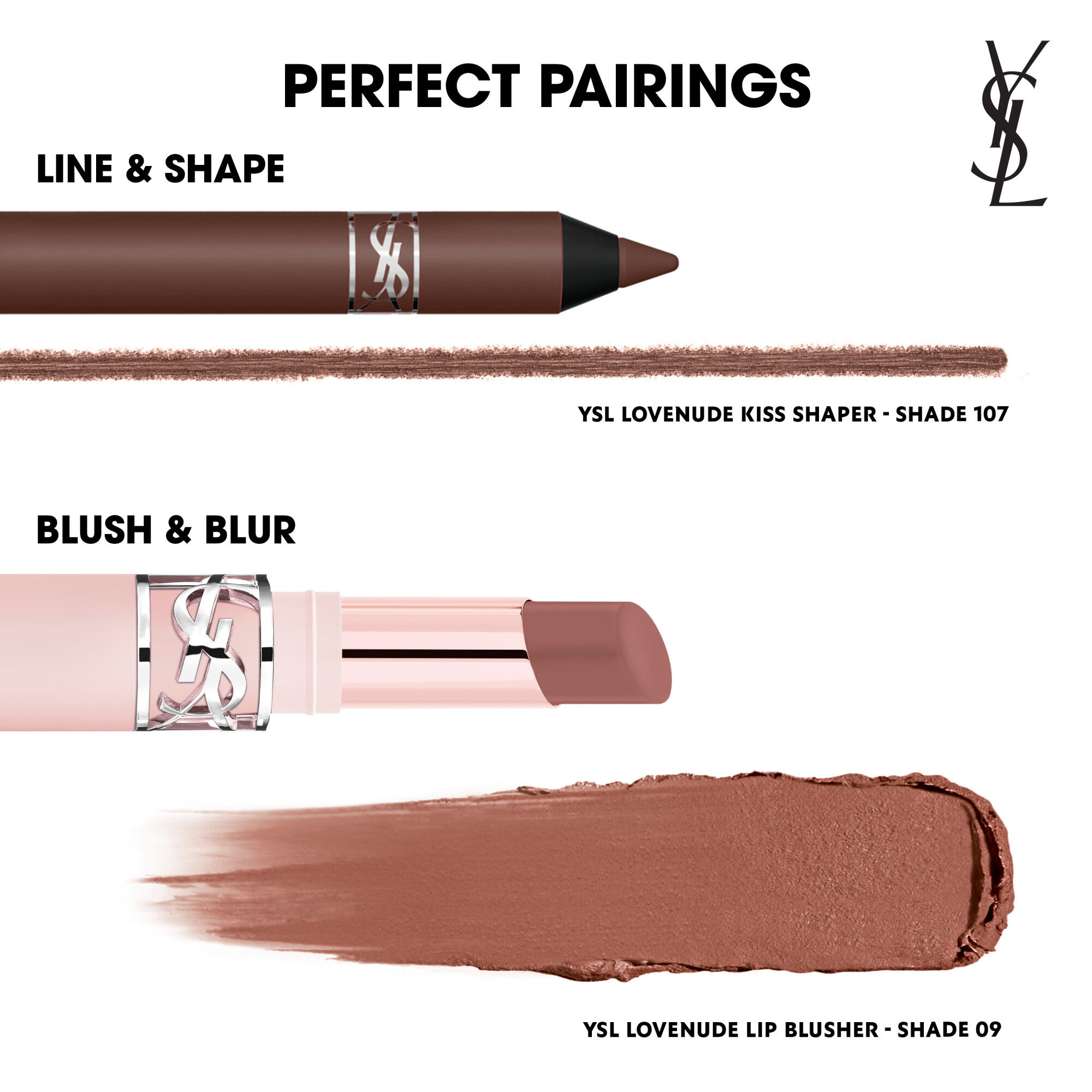 YSL LOVENUDE LIP BLUSHER SOFT BLURRING LIP COLOR