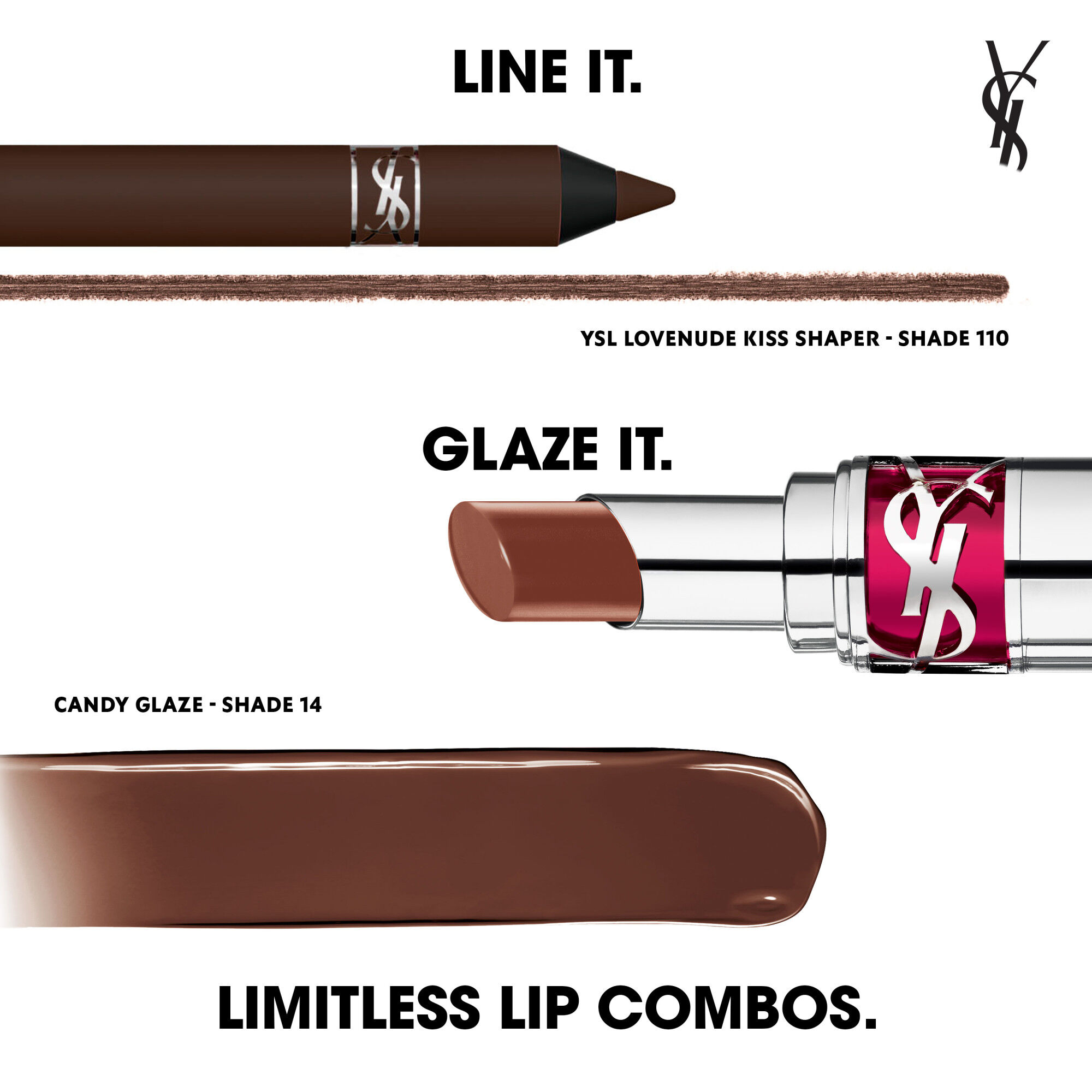 YSL LOVENUDE KISS SHAPER SCULPTING LIP LINER