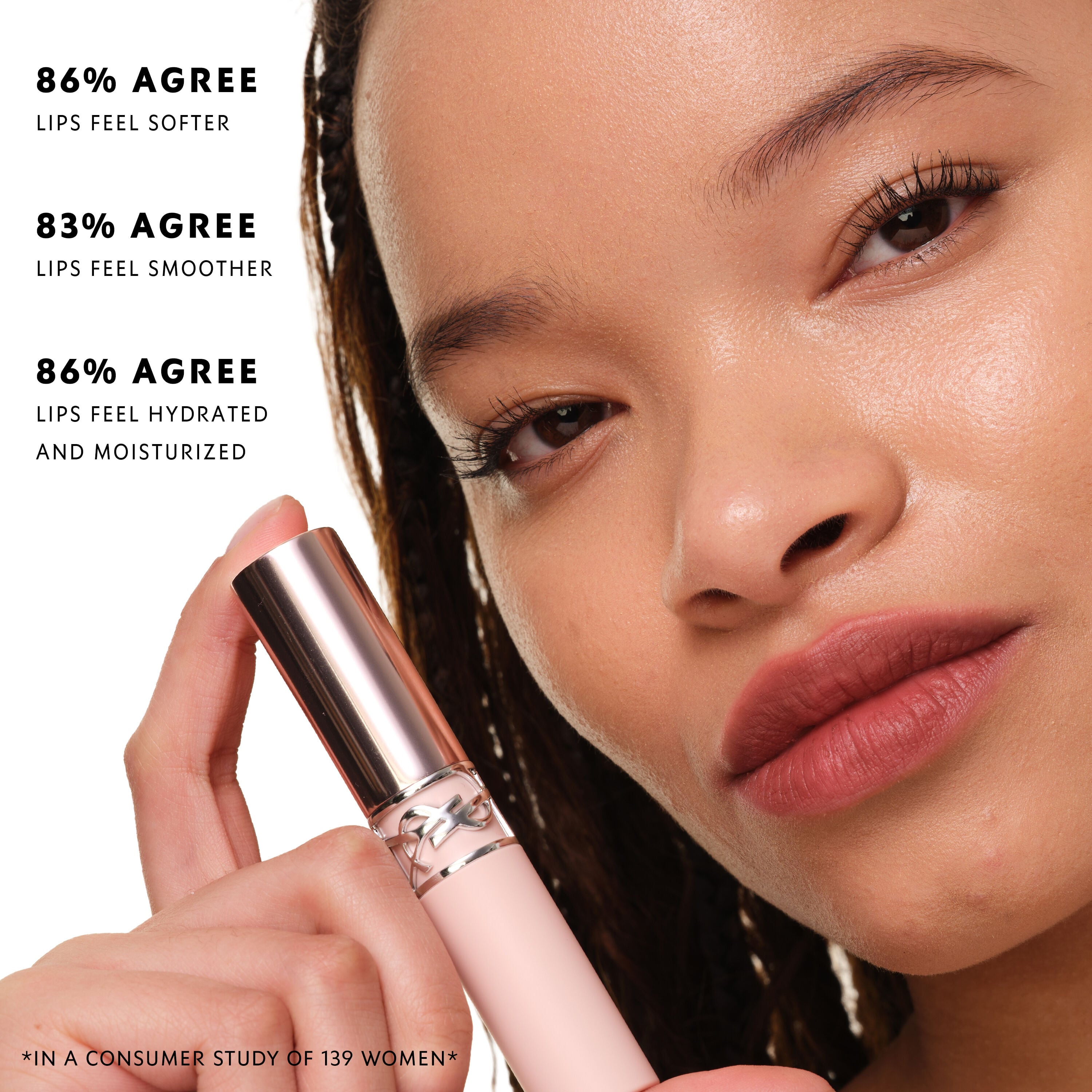 YSL LOVENUDE LIP BLUSHER SOFT BLURRING LIP COLOR