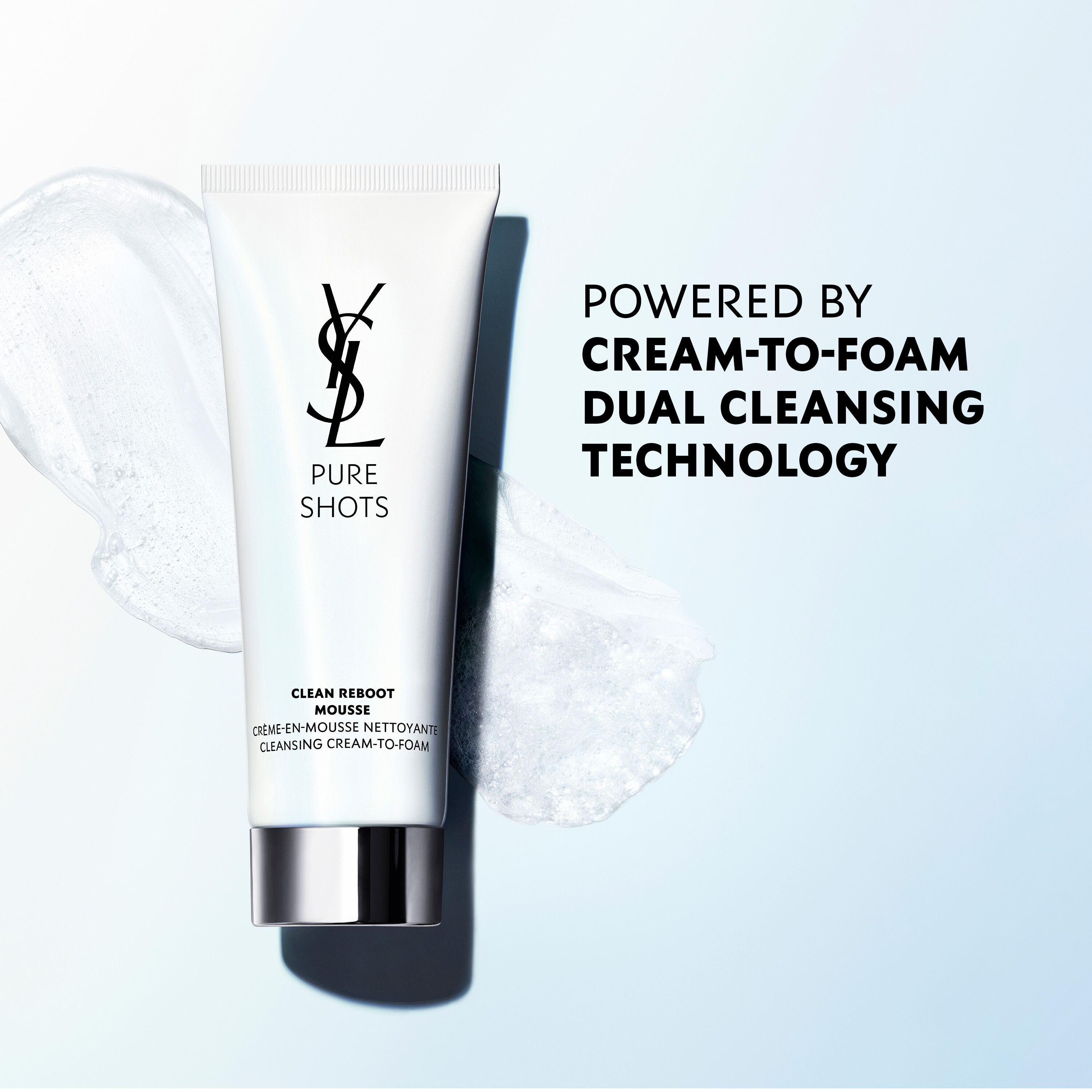 PURE SHOTS CLEAN REBOOT MOUSSE CLEANSER