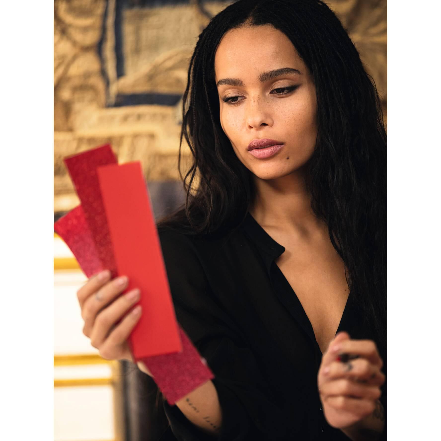 zoe kravitz saint laurent