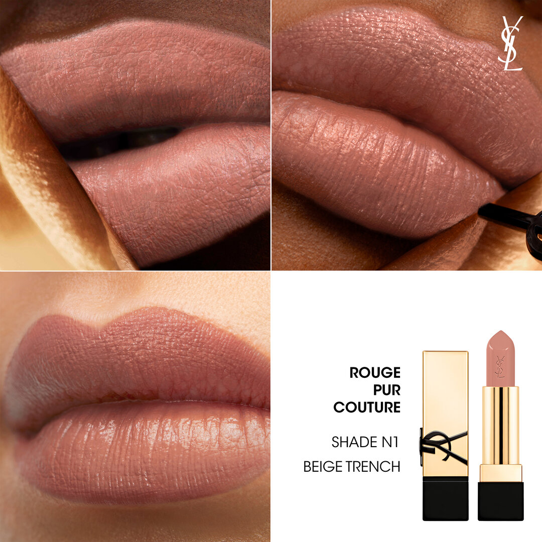 Rouge Pur Couture Satin Lipstick with Ceramides - YSL Beauty