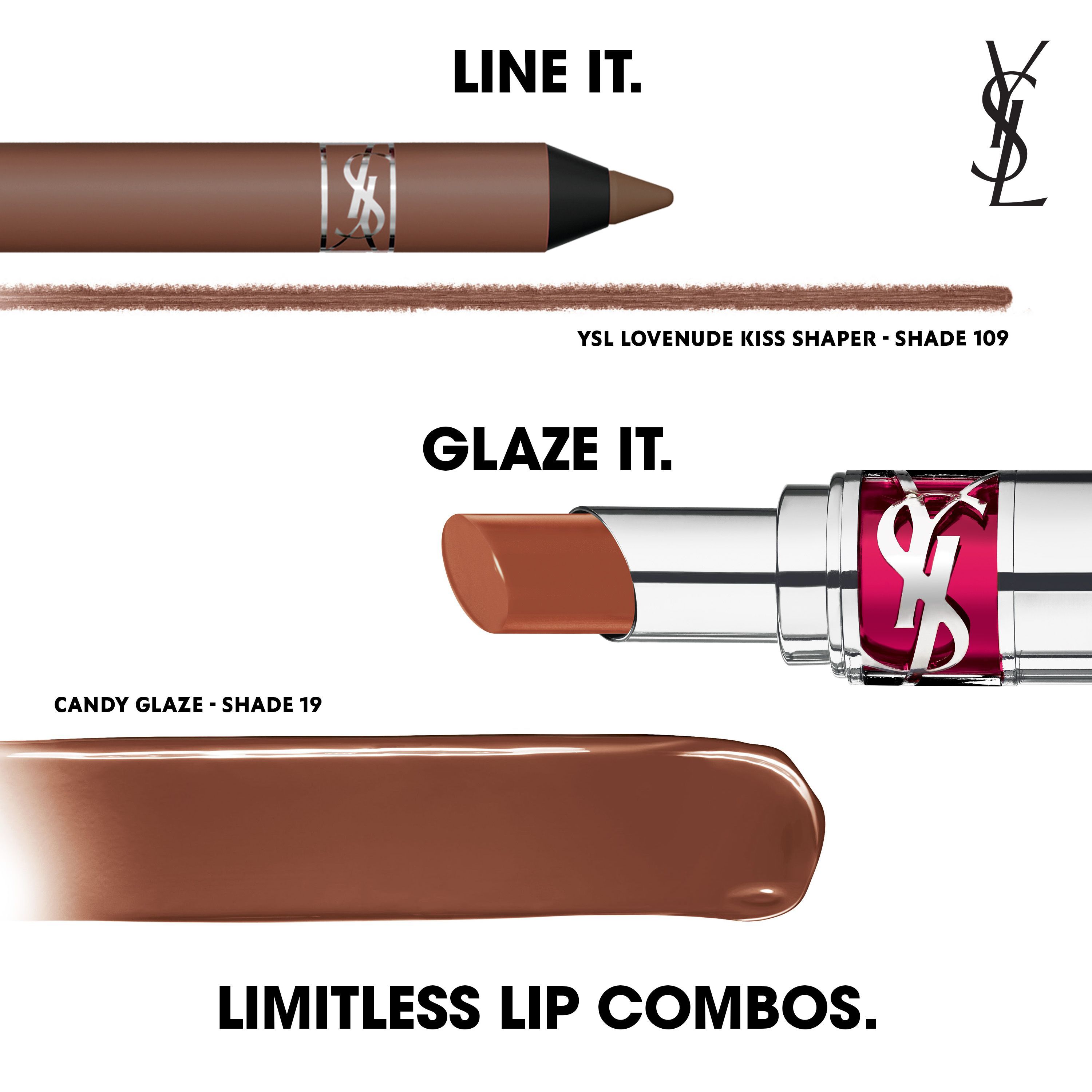 YSL LOVENUDE KISS SHAPER SCULPTING LIP LINER