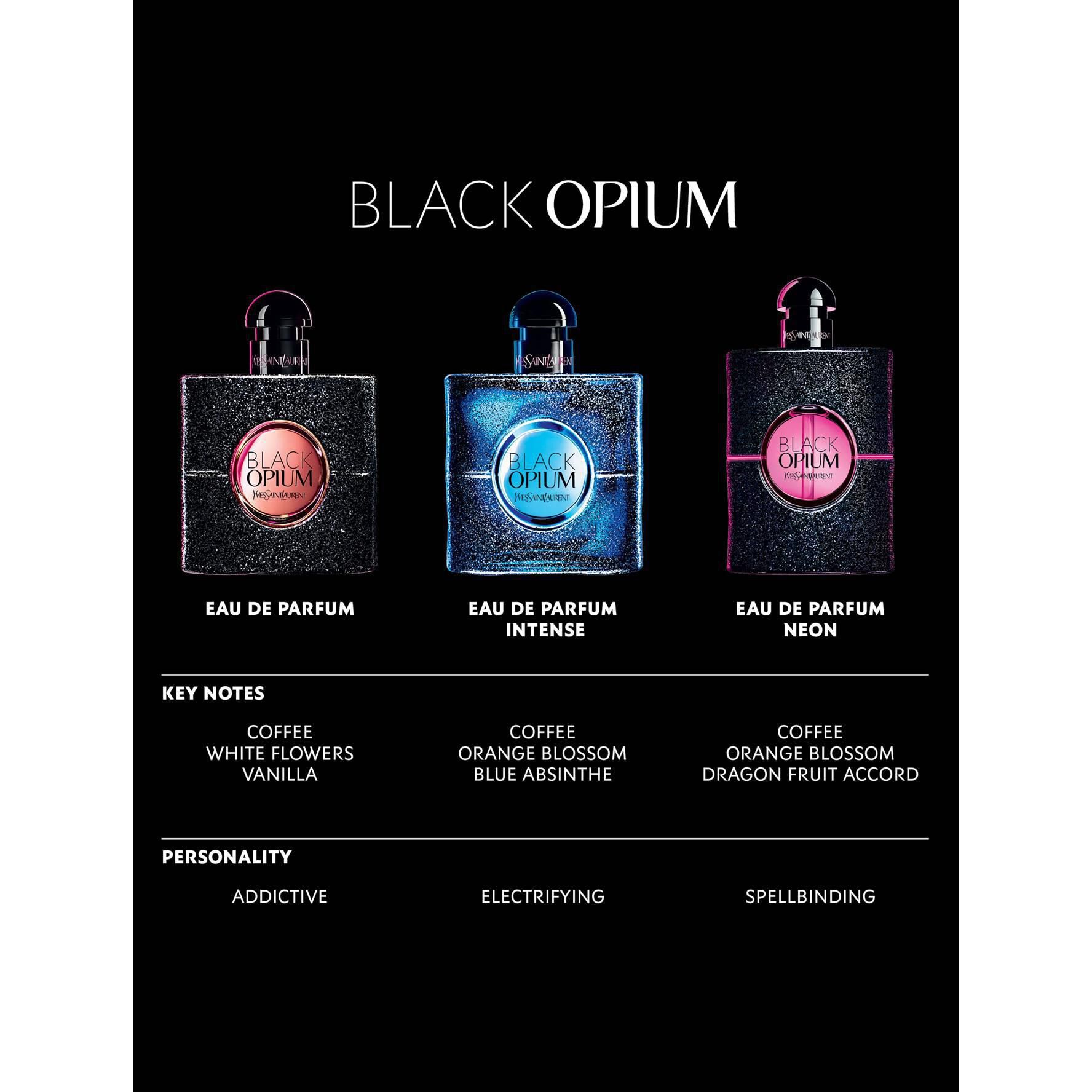 black opium perfume notes