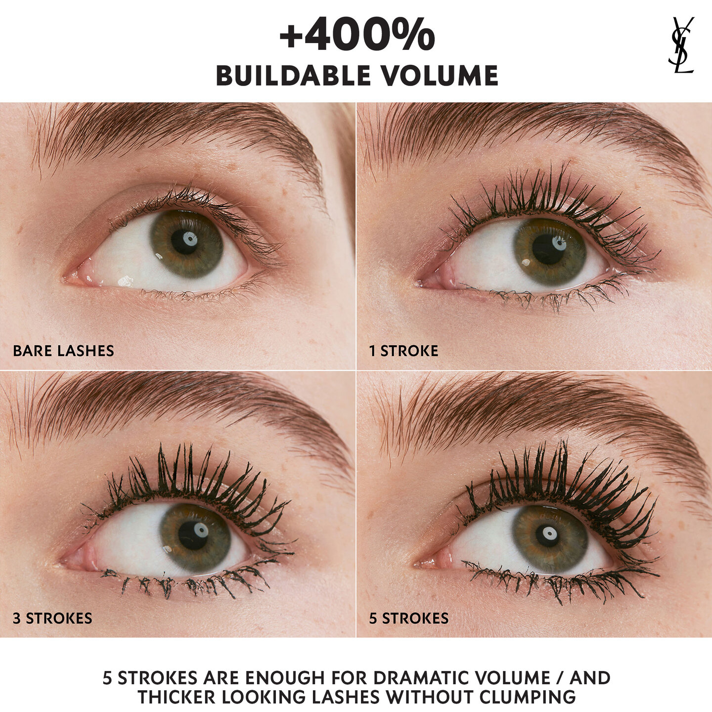 Lash Clash Extreme Volume Waterproof Mascara - YSL Beauty