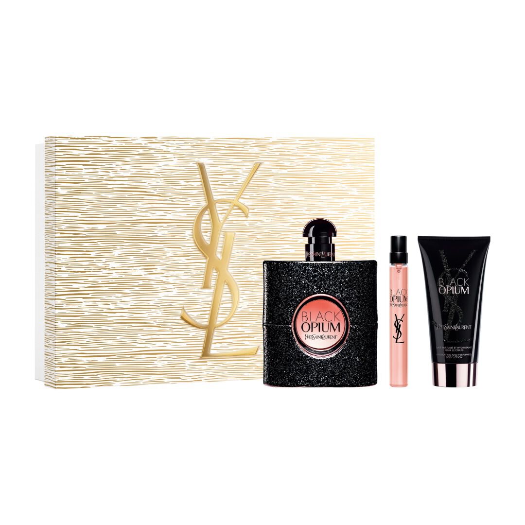 Black Opium Eau de Parfum 3-Piece Holiday Gift Set - YSL Beauty