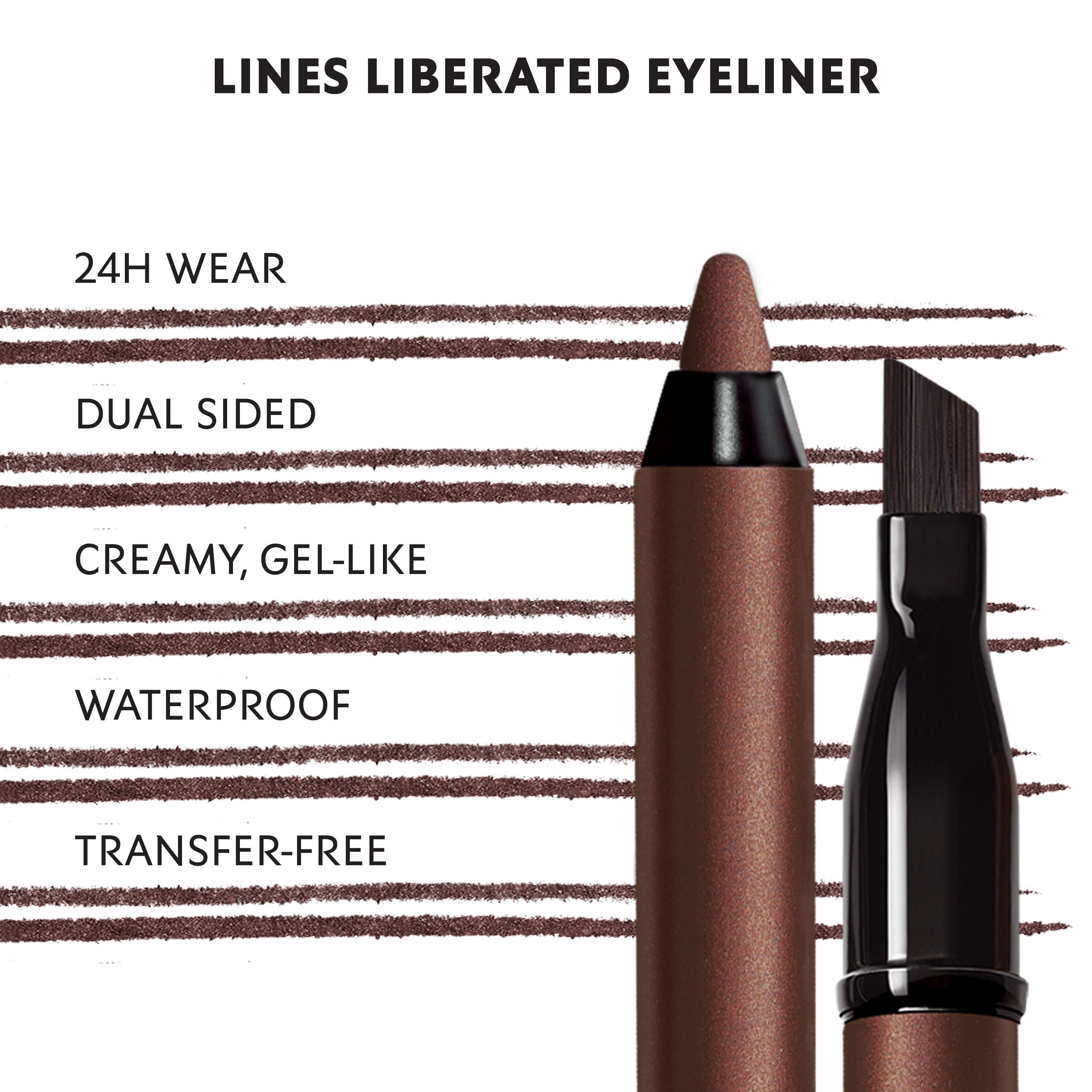LINES LIBERATED 24H WATERPROOF EYELINER