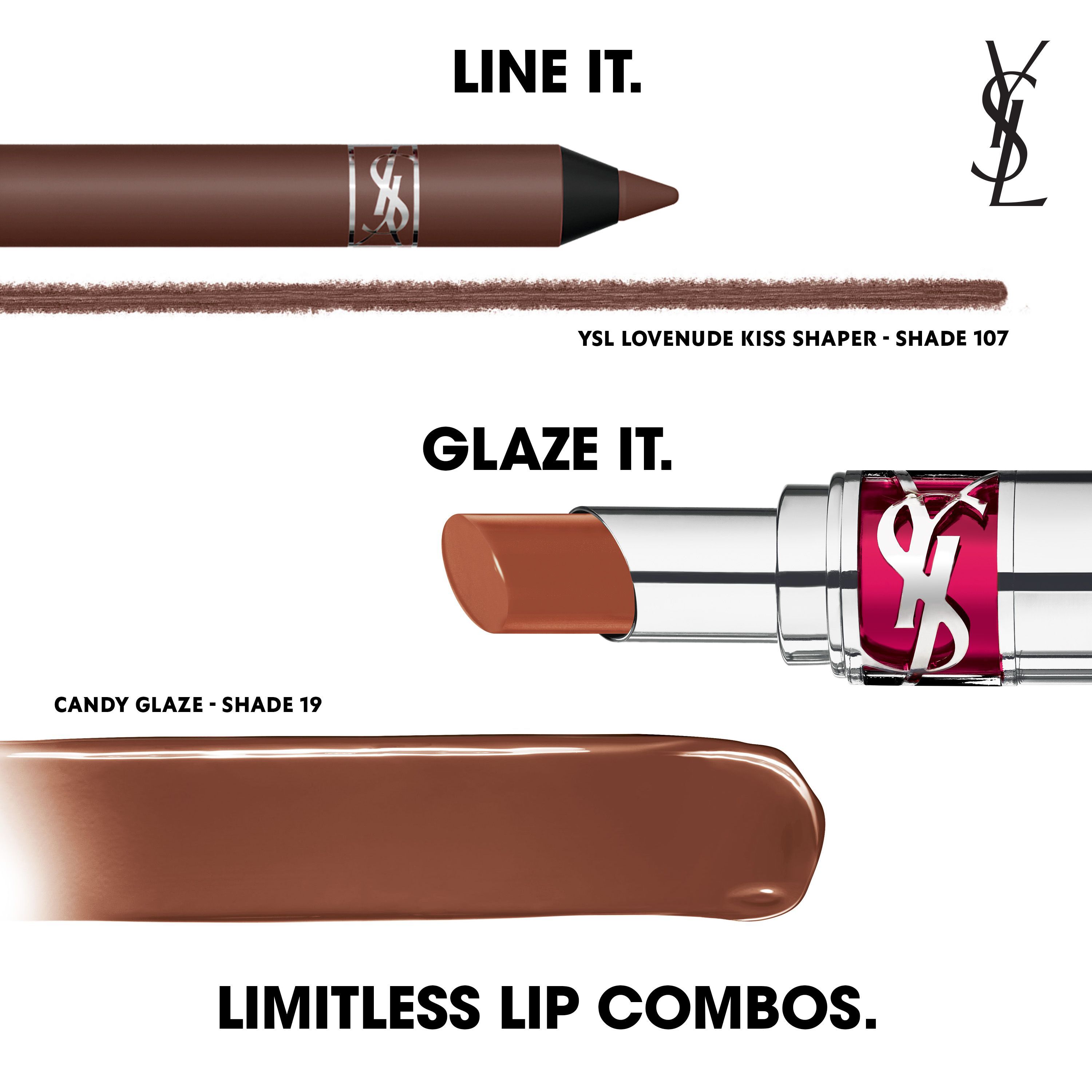 YSL LOVENUDE KISS SHAPER SCULPTING LIP LINER