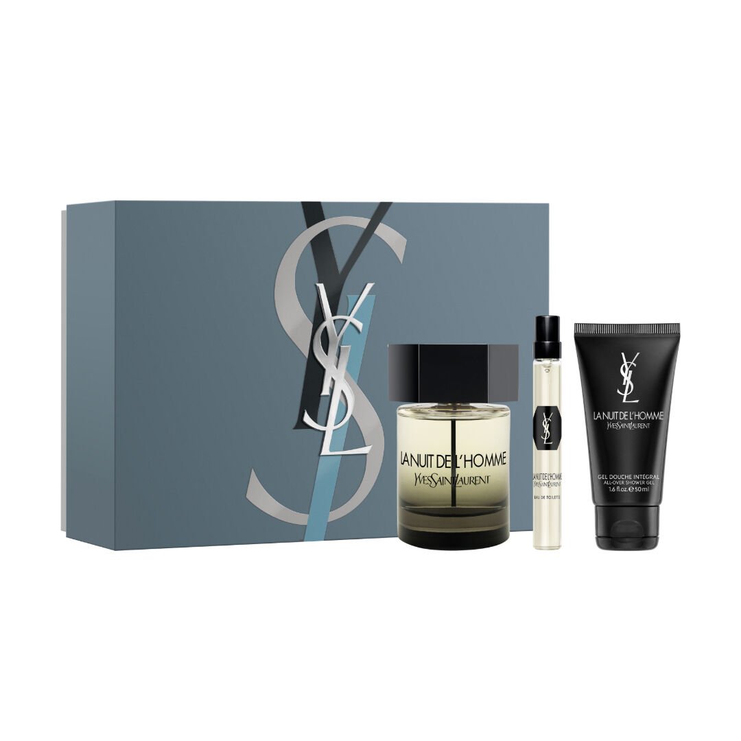 ネットオフ 送料得店  De Nuit La L'homme Set Gif Day Father's Toilette de Eau 香水(男性用)