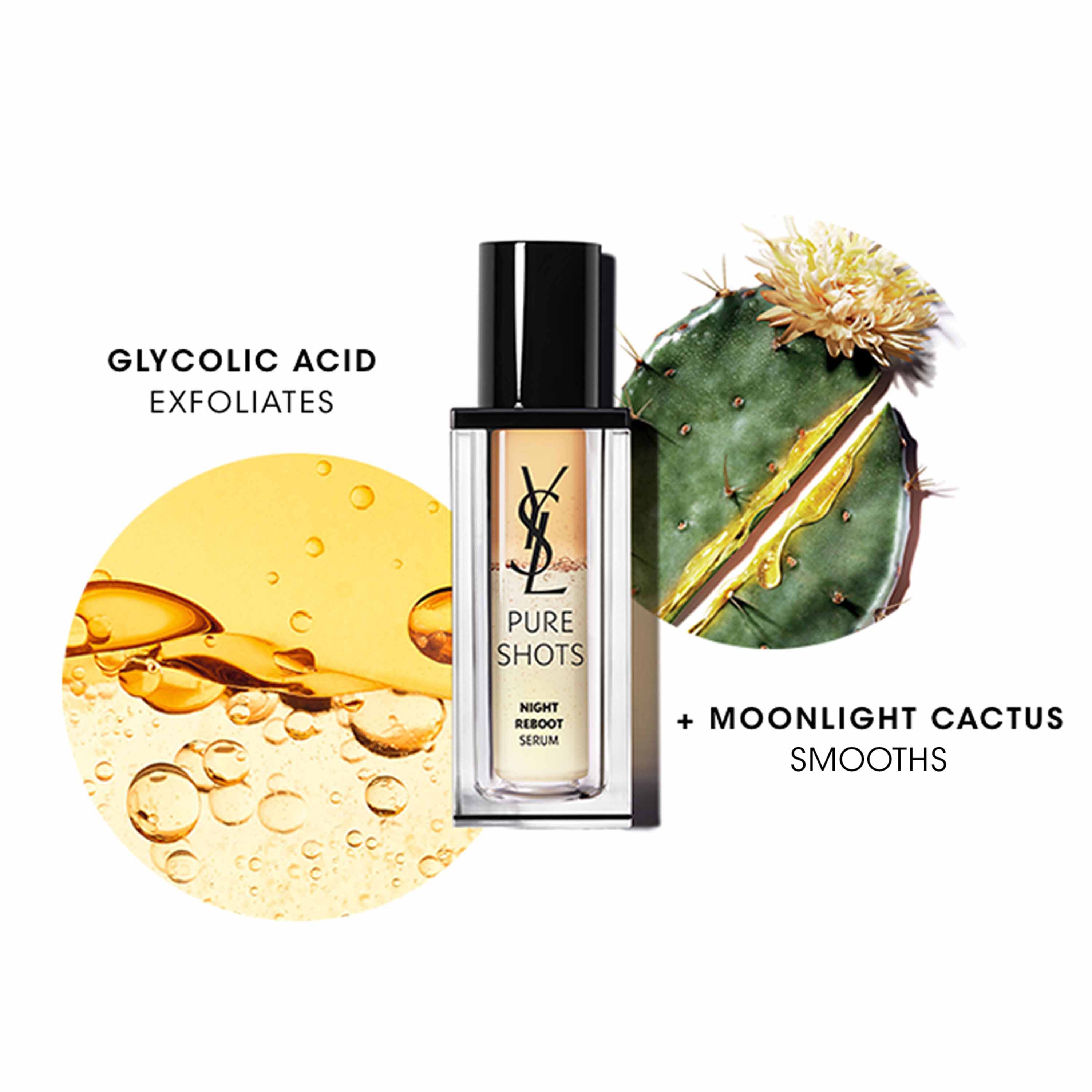 Pure Shots Night Reboot Resurfacing Skincare Serum — YSL Beauty