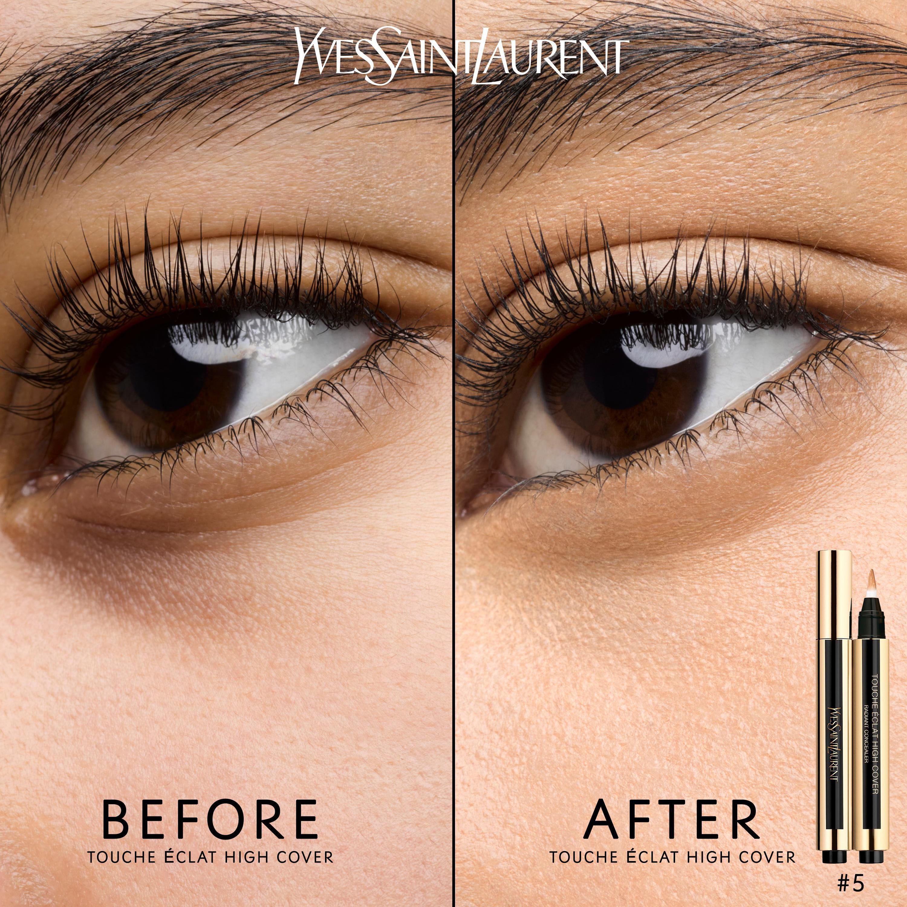 Touche eclat before online after