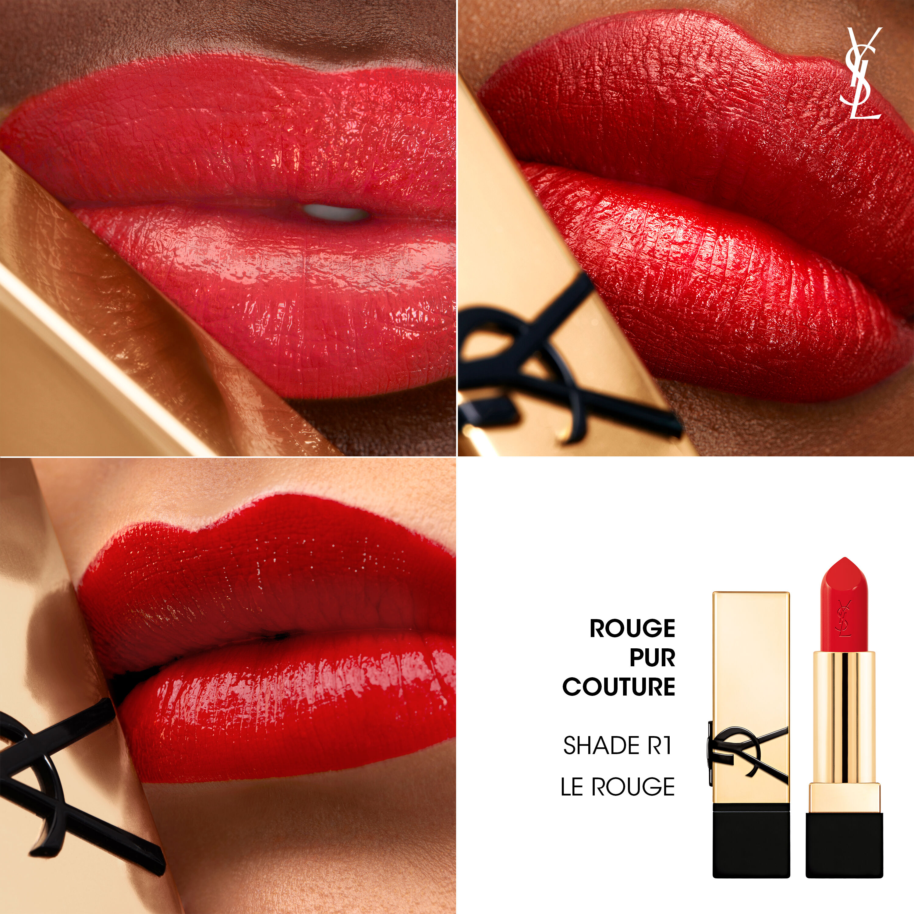 Rouge Pur Couture Satin Lipstick with Ceramides - YSL Beauty