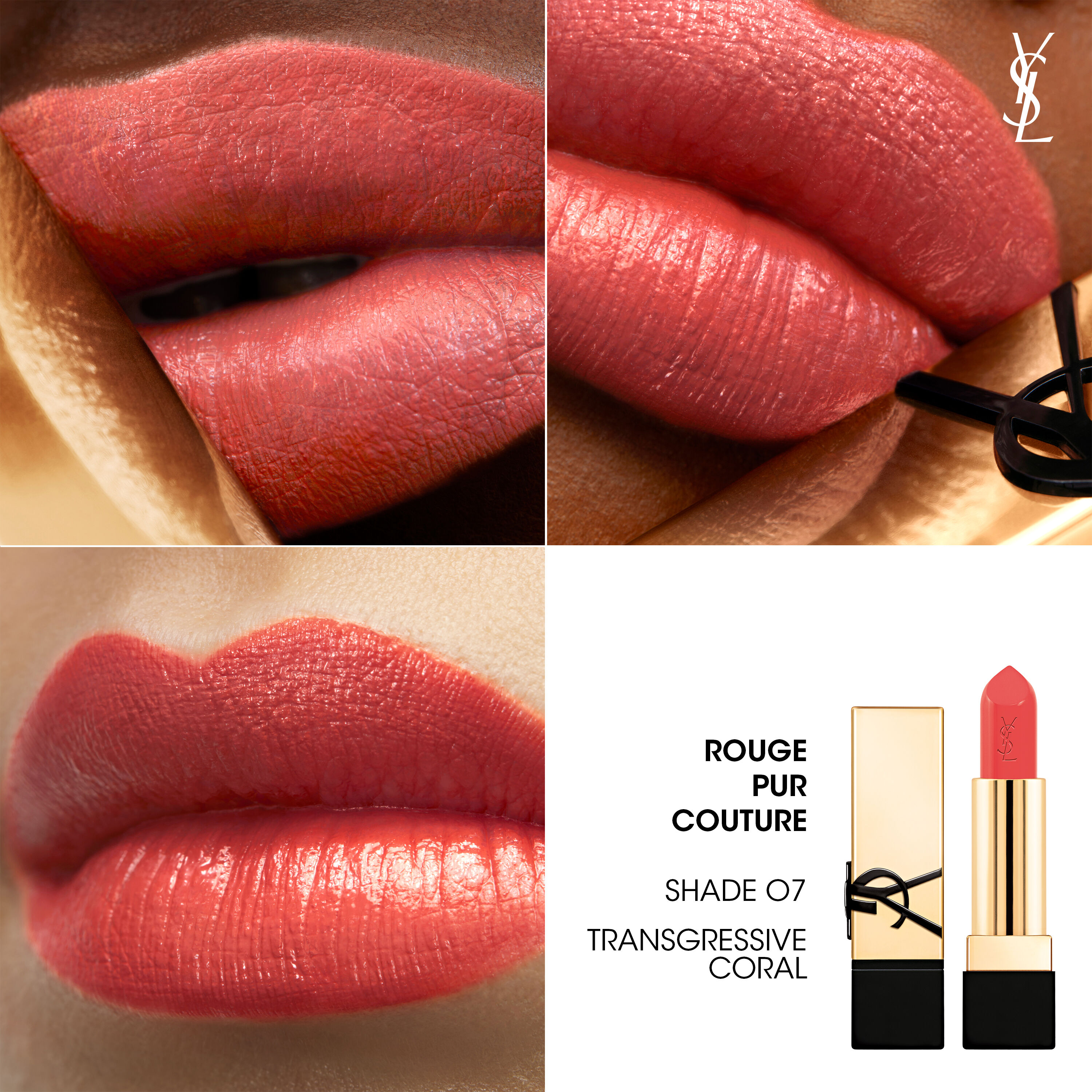 ROUGE PUR COUTURE CARING SATIN LIPSTICK