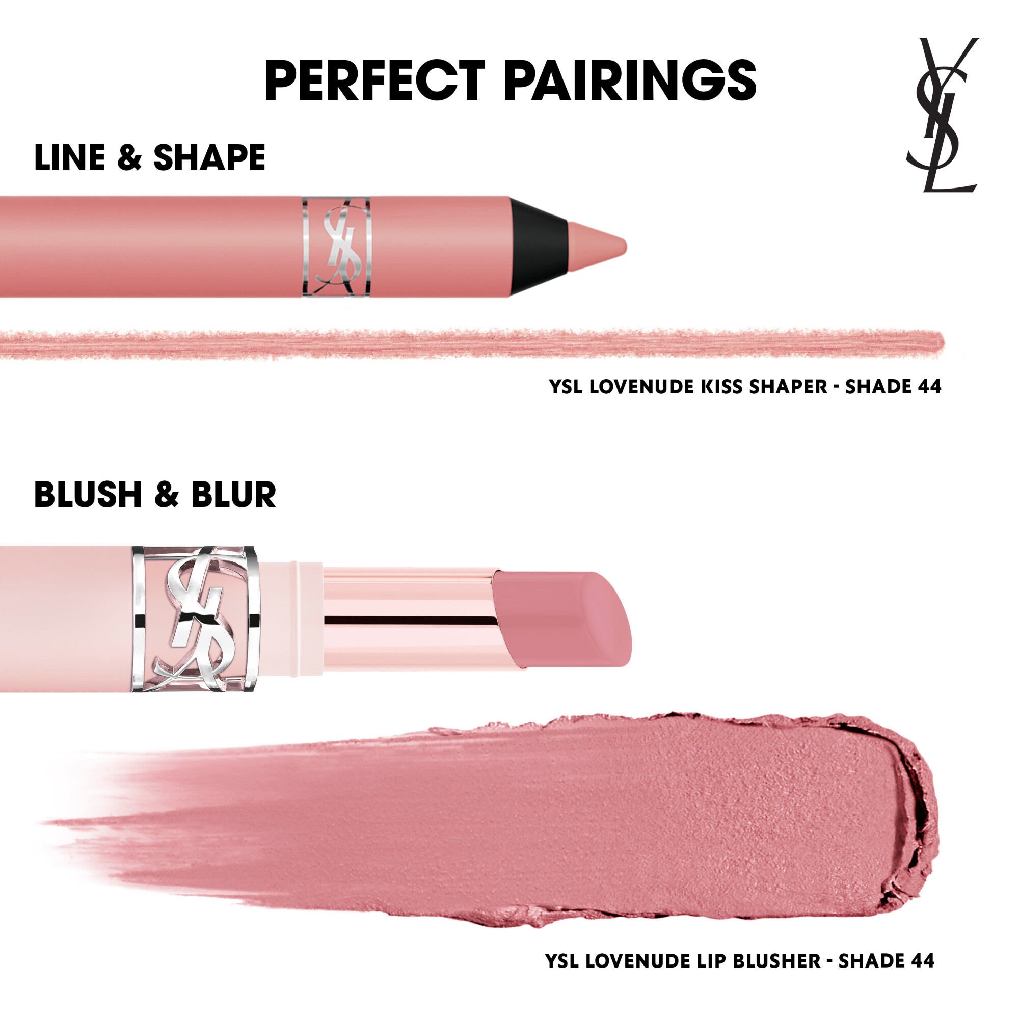 YSL LOVENUDE LIP BLUSHER SOFT BLURRING LIP COLOR