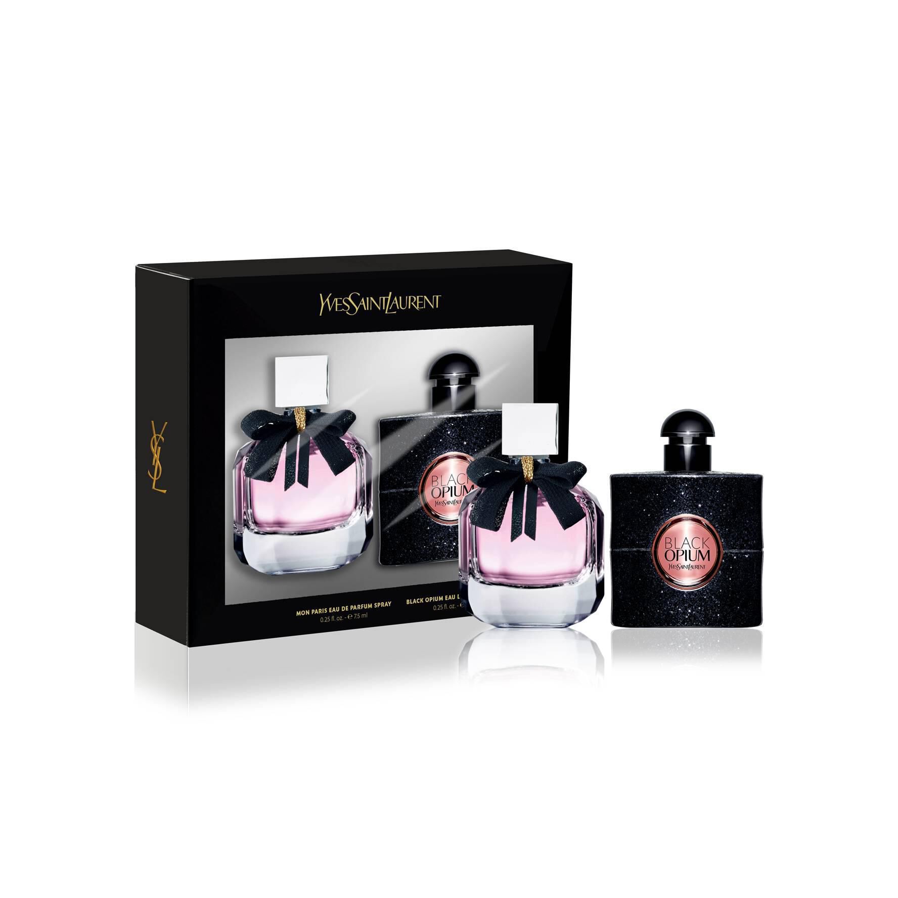 mini black opium & mon paris eau de parfum duo