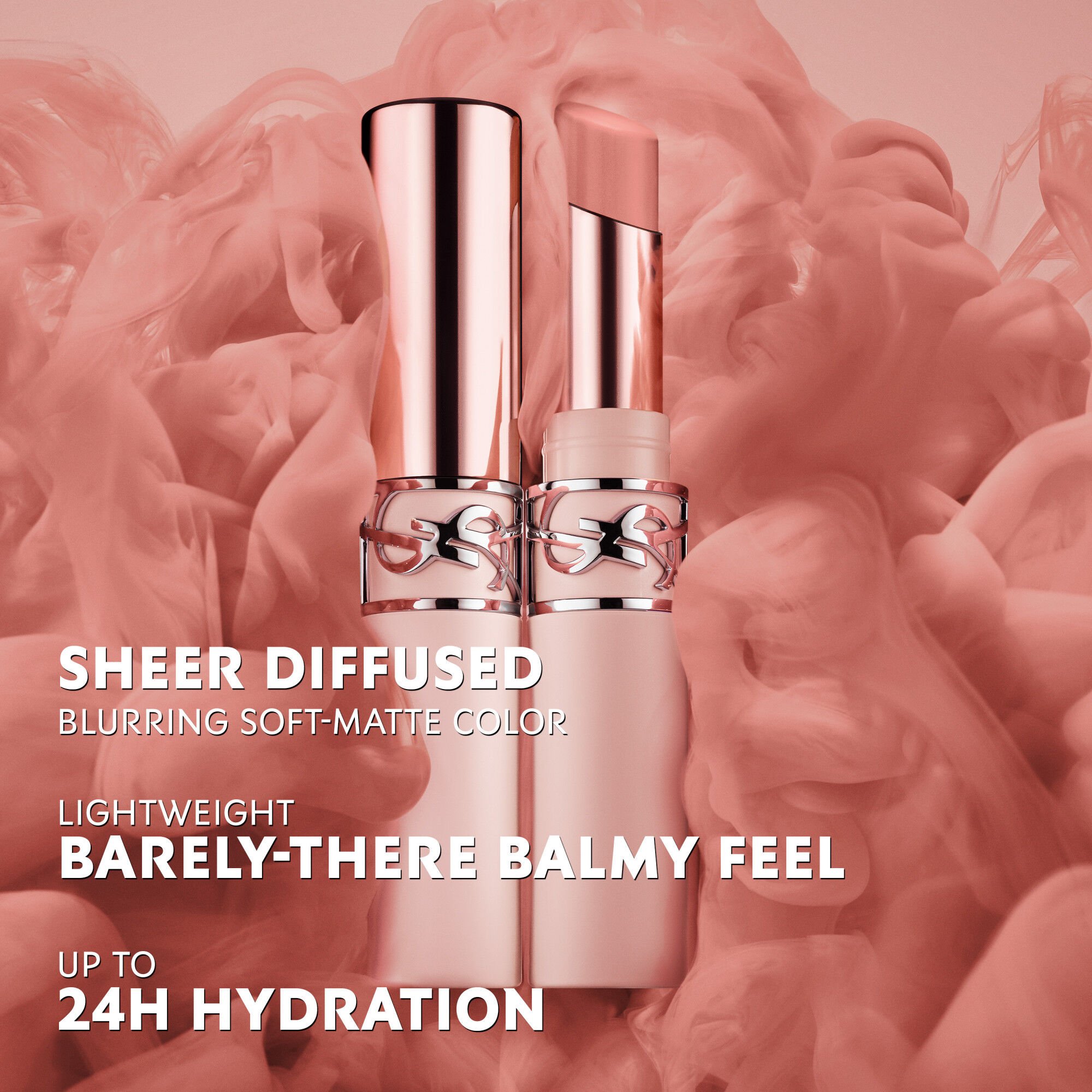 YSL LOVENUDE LIP BLUSHER SOFT BLURRING LIP COLOR