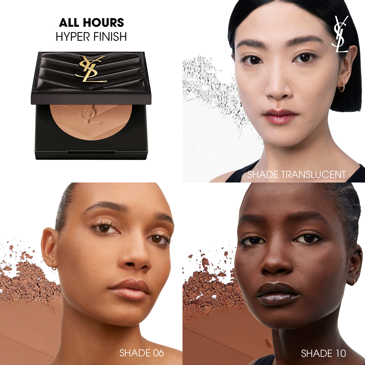 All Hours Hyper Finish - Pressed Finishing Powder - YSL Beauty