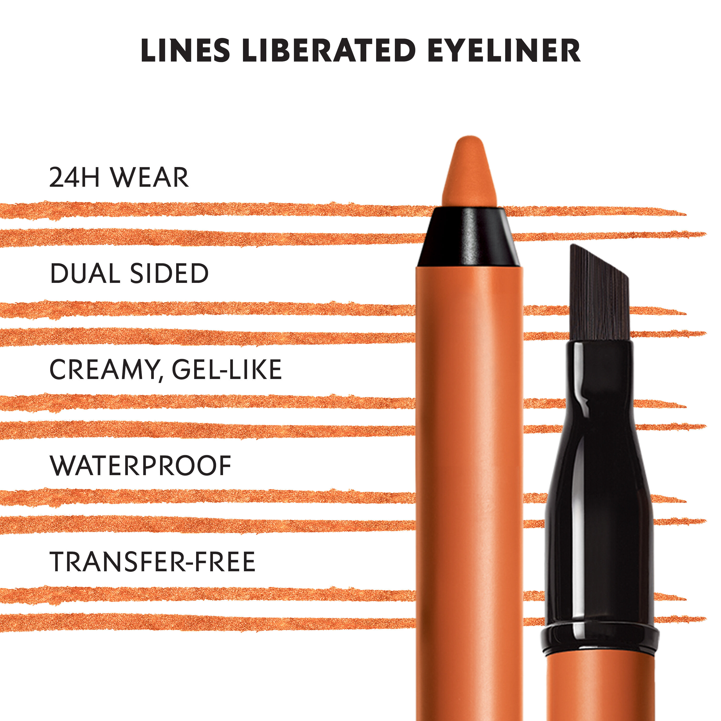 LINES LIBERATED 24H WATERPROOF EYELINER