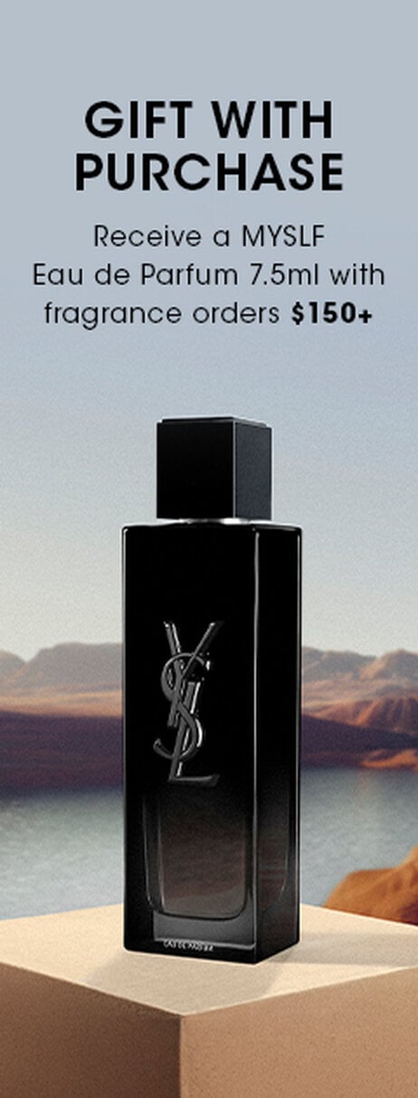 Receive a MYSLF Eau de Parfum 7.5ml with fragrance orders $150+