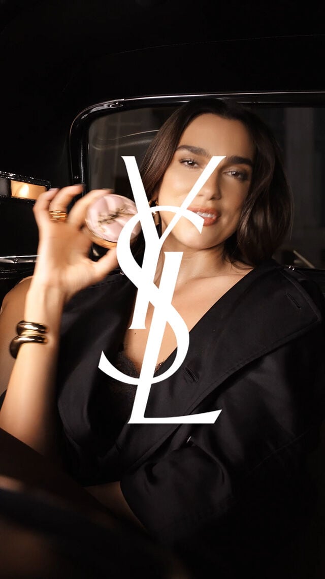 Video of Dua Lipa discovering the new YSL SKIN AFFAIR CUSHION. On-the-go application for a polished soft glow.