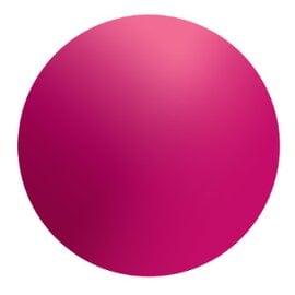 A gradient circle in shades of magenta.