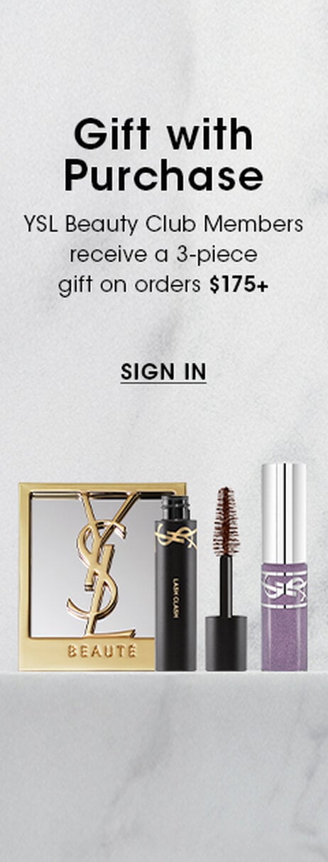 Beauty Club Exclusive: 3-Piece Gift on Orders \$175+.