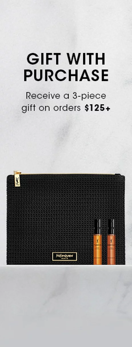 Receive a YSL Pouch Le Vestaire des Parfums duo sampler on $125+