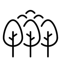 Icon of three trees.
