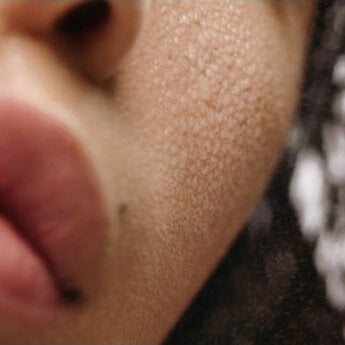 Close-up of a person's lips