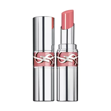 Two YSL lipsticks, one open and one closed.