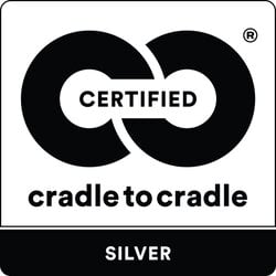 Cradle to Cradle Certified Silver logo.