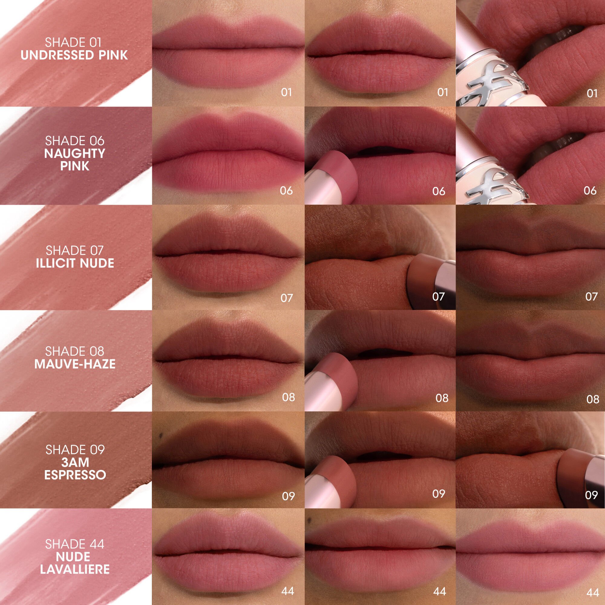 YSL LOVENUDE LIP AND LINER BUNDLE