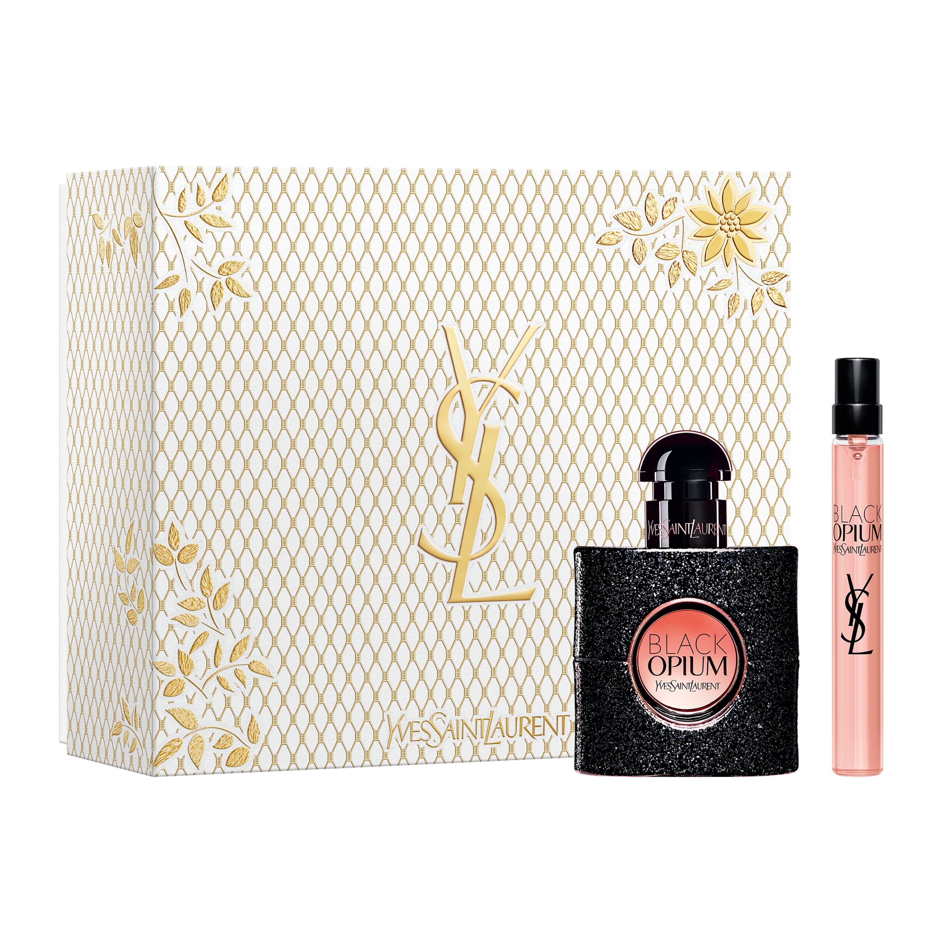 YSL Beauty Black Opium Eau De Parfum Duo - Mens Fragrance Personalized Gift 100$