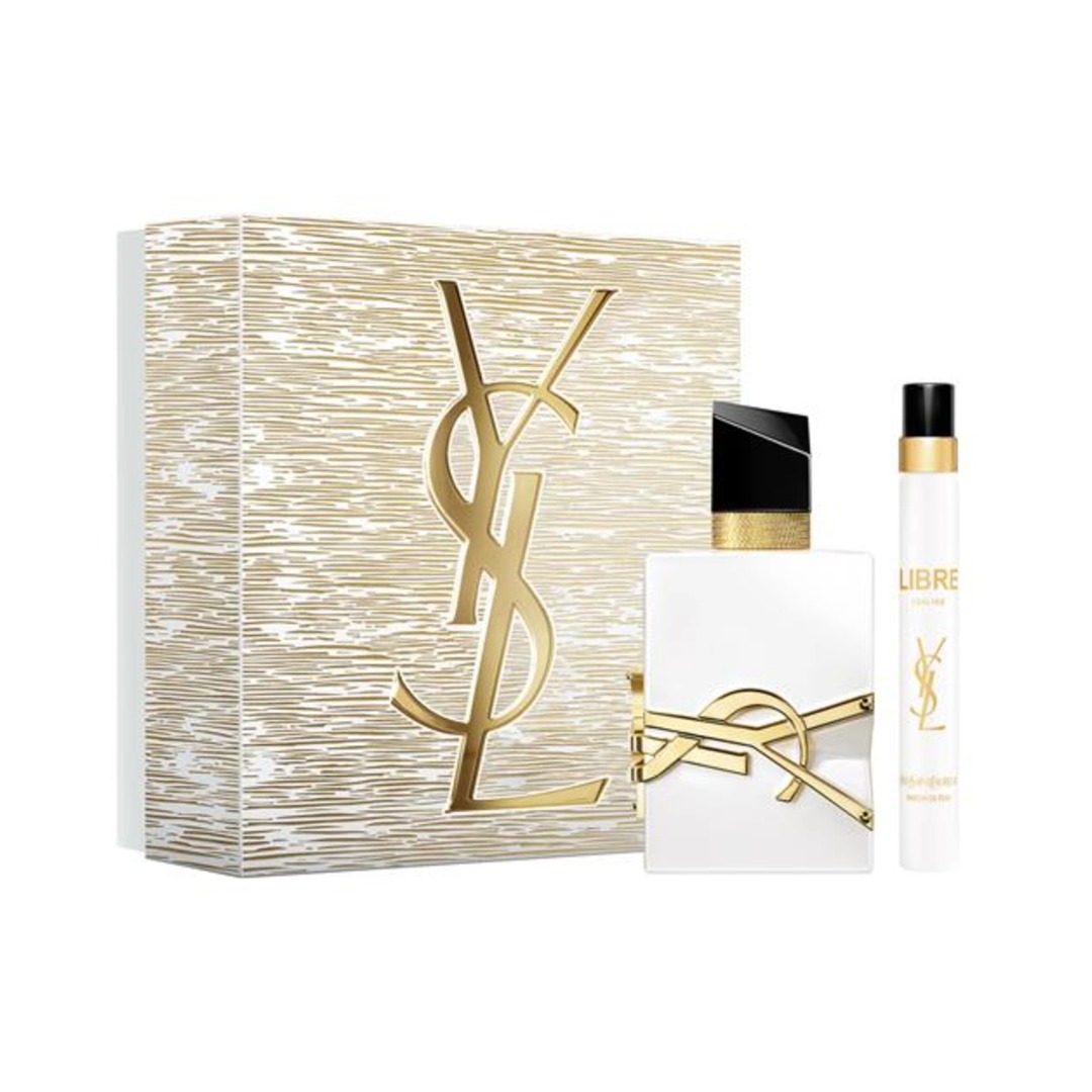 YSL Beauty Libre Leau Nue Holiday Gift Set Womens Perfume 50ml 10ml Shade Orange 125$