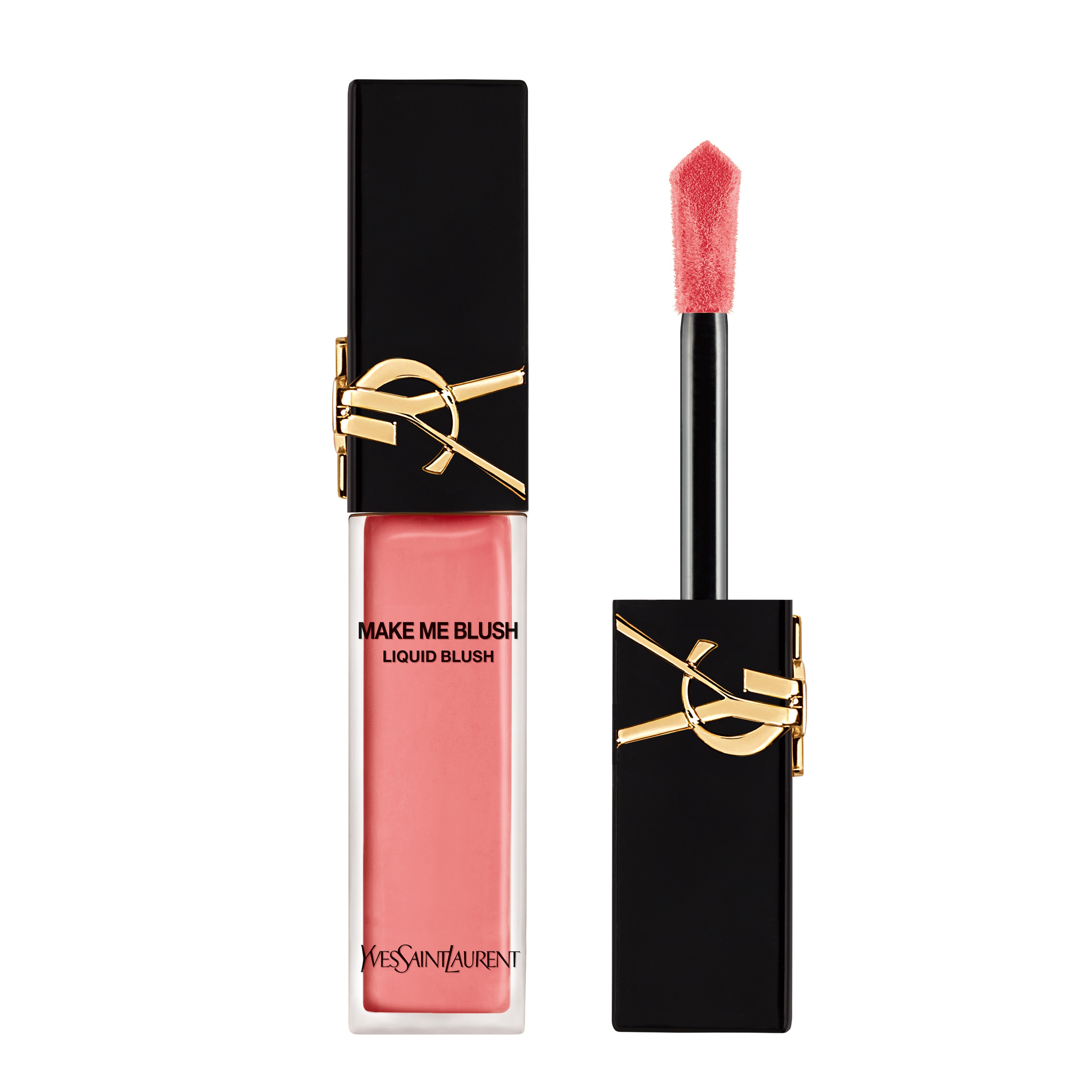 YSL Beauty Make Me Blush Blurring Liquid Blush - Face Makeup Shade 74 - HIBISCUS HEAT 40$