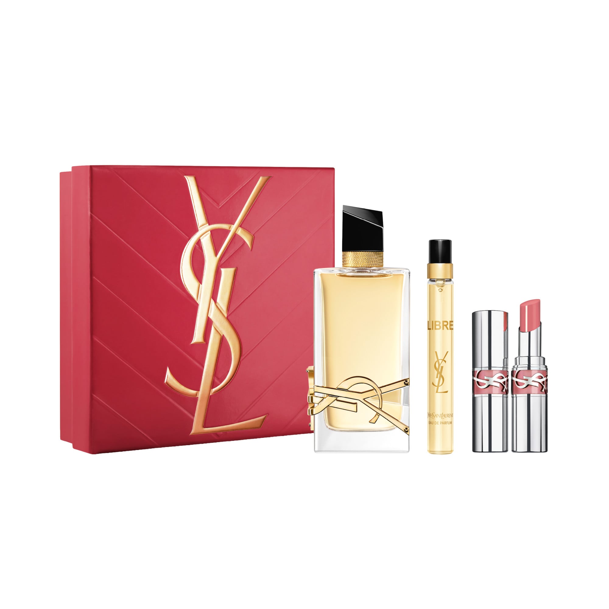 YSL Beauty Libre Eau De Parfum Loveshine Gift Set Womens Perfume Shade Orange Personalized Gift 195$