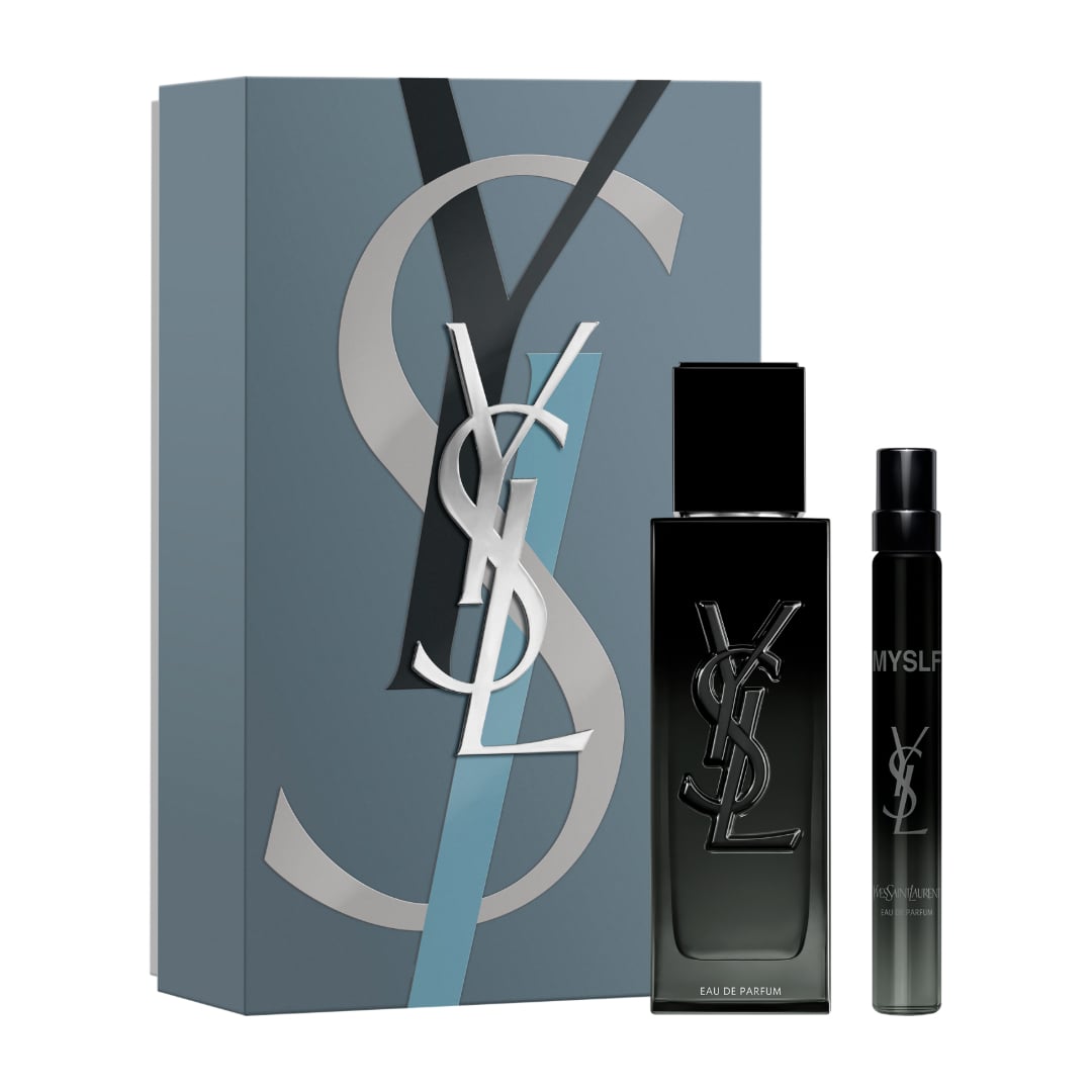 YSL Beauty Myslf Eau De Parfum Deluxe Mens Cologne Gift Set 40ml 10ml Shade Orange 134$