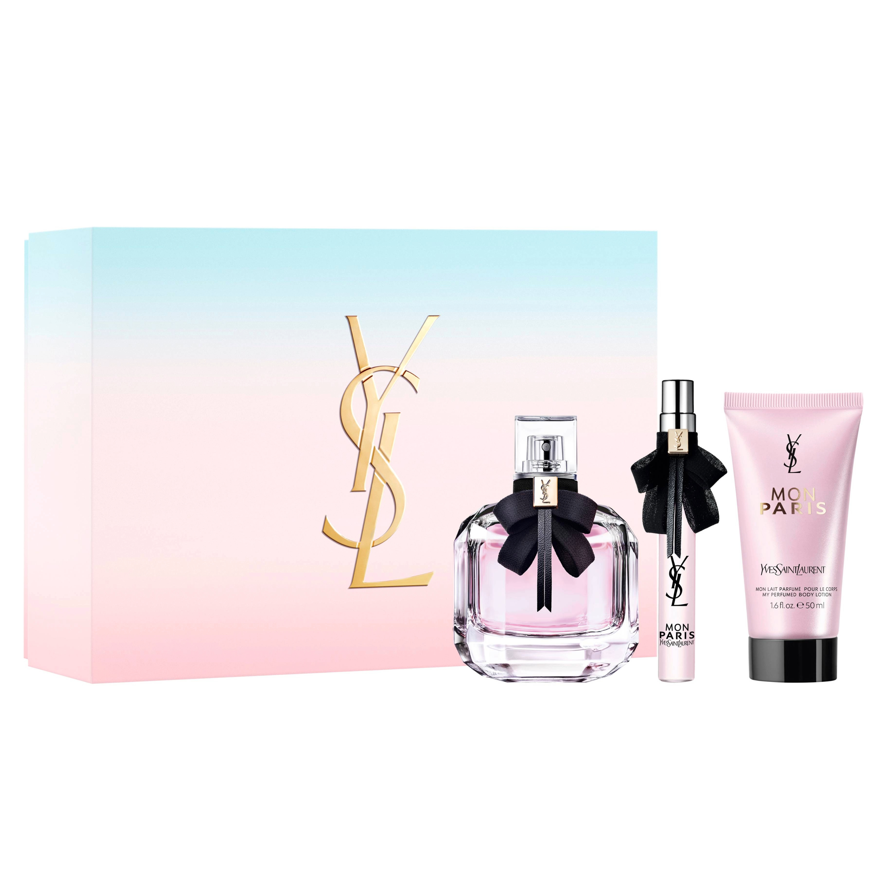YSL Beauty Mon Paris Eau De Parfum Gift Set - Womens Perfume Shade Red Personalized Gift 105$