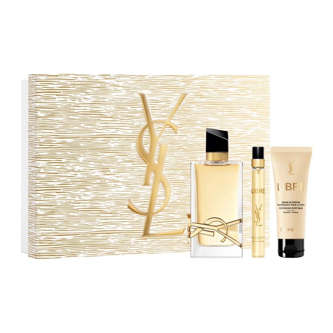 YSL Beauty Libre Eau De Parfum Holiday Gift Set With Body Lotion Womens Perfume 90ml 50ml 10ml Shade Orange Personalized Gift 190$