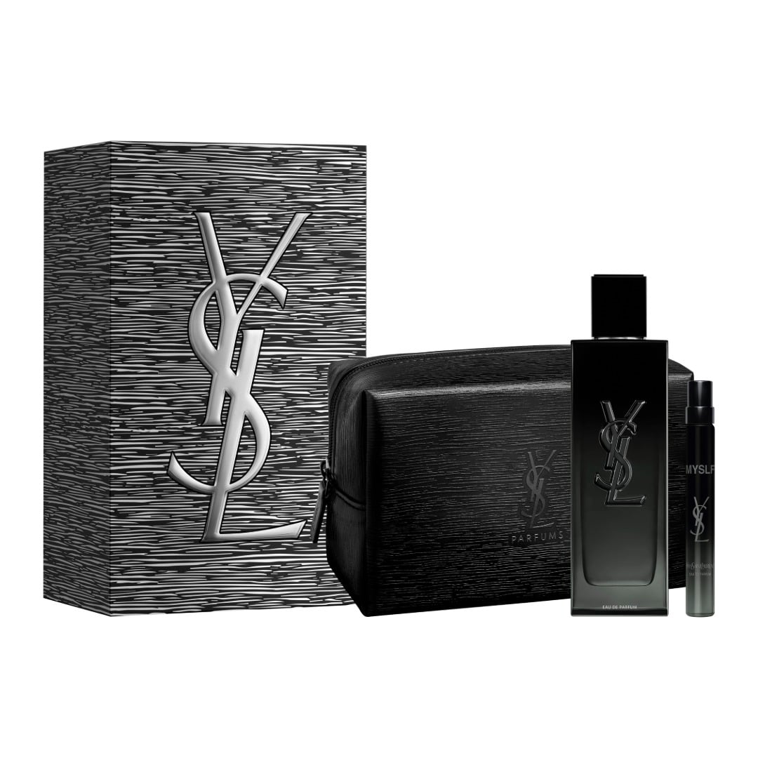 YSL Beauty Myslf Eau De Parfum Holiday Gift Set Mens Cologne 100ml 10ml Shade Orange 195$